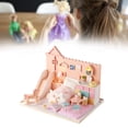 thumbnail image 4 of Kit de casa de muñecas de Madera NikouMX, 4 of 8