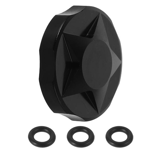 WHAMVOX 1 Set Black Air Gas Fork Value Cover for Mountain Biking Protection with Waterproof Function