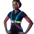 thumbnail image 1 of Chaleco para correr noxgear Tracer2 multicolor con luz reflectante, 1 of 8