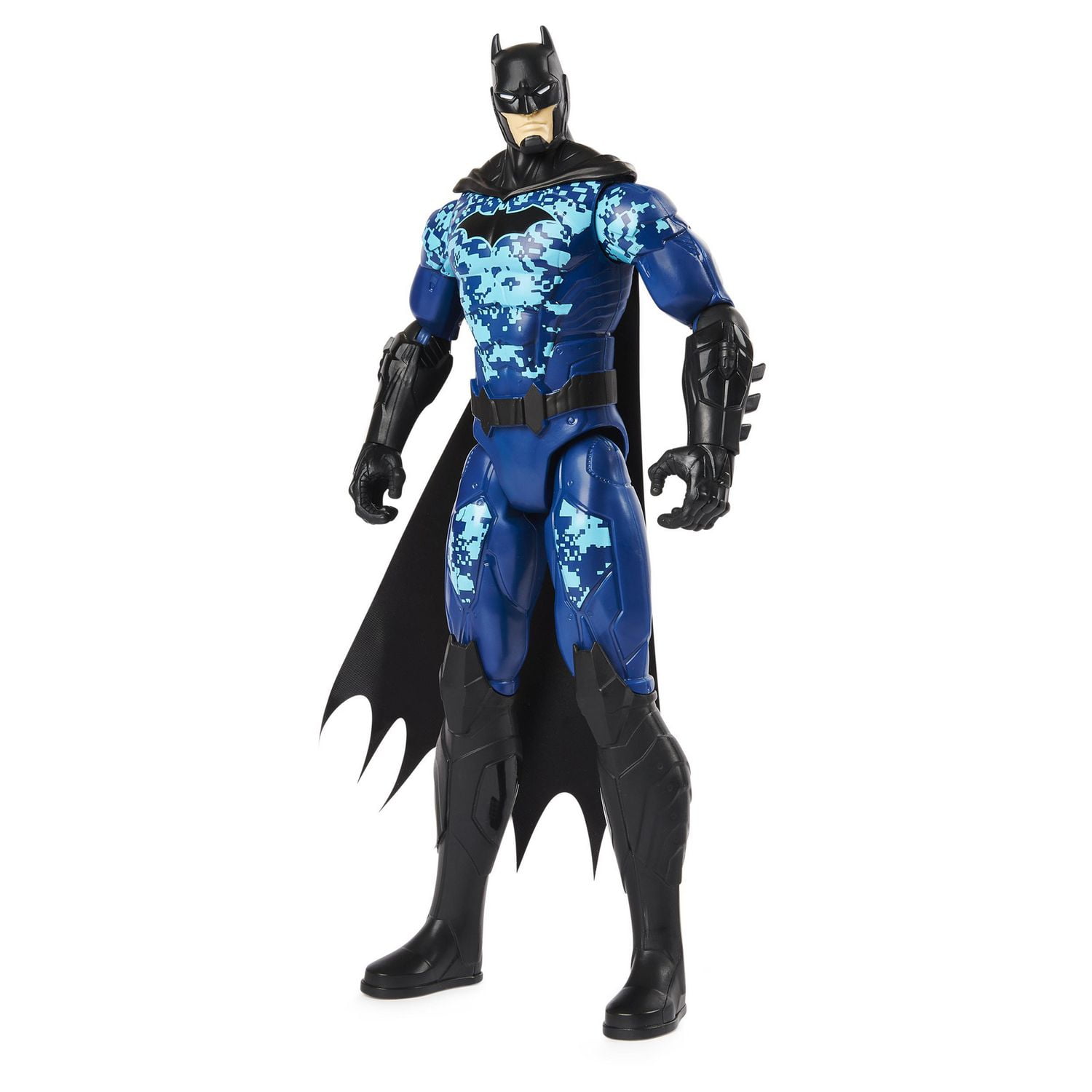 Batman 12-inch Bat-Tech Tactical Action Figure (Blue Suit), for Kids Aged 3 and up