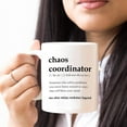 thumbnail image 5 of Shqiueos Chaos Coordinator Mug 11 Oz, Teacher Appreciation Gifts, Nurse Gifts, Thank You Gifts for Coworkers, Boss, Secretary, Manager, Boss Day Gifts, Mothers Day, Mom Birthday, Christmas Gifts, 5 of 7
