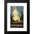thumbnail image 2 of Hubert Chapin 13x18 Black Modern Framed Museum Art Print Titled - Help Your Red Cross (1917), 2 of 5