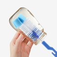 thumbnail image 5 of KDFWDM Reusable Sponge Baby Bottle Cleaning Brush with Suction Cup Stand, Scrubber and Nipple Cleaner, 5 of 5