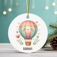 thumbnail image 5 of Hot Air Balloon Christmas 2025 Ornament, Personalized Hot Air Balloon Lover Ornament Gift with Name, Customized Hot Air Balloon Ornament, Hot Air Balloon Xmas Ornament On Holiday Birthday GRhdrv, 5 of 6