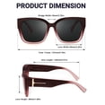 thumbnail image 3 of Lentes de Sol Fit Over Myiaur para Mujeres Polarizados UV400, 3 of 6