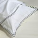 thumbnail image 4 of Fundas de almohada RANZNAZ blancas 100% algodón estándar 20x26 cm, 4 of 6