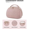 thumbnail image 4 of Travel Toiletry Bag for Women, Extra Large Opening Bag, Water-resistant travel essentials, Double-way Zippers Cosmetic Makeup Bag with Carry Handle, 4 of 4