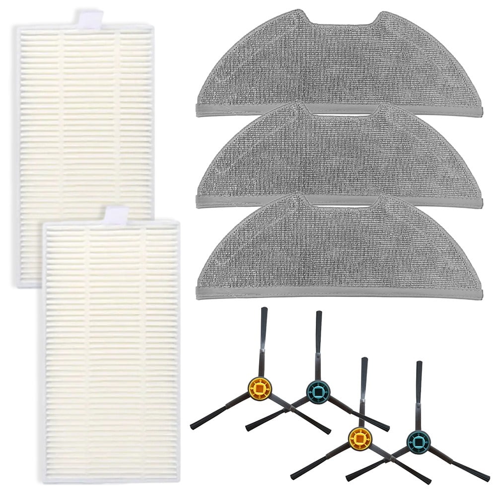 12 Pièces Accessoires Pour Eureka E20 Plus, Brosse Principale, Chiffon Microfibre, Brosses Latérales, Filtres 12 Pièces Accessoires Pour Eureka E20 Plus, Brosse Principale, Chiffon Microfibre, Brosses Latérales, Filtres