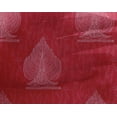 thumbnail image 4 of oneOone Georgette Viscose Fabric Leaves & Tree Block Print Fabric BTY 42 Inch Wide, 4 of 4