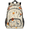 Blue, variant on Jiaoprinted Bee Backpack, Large Yellow Flowers Travel Laptop Backpack Men Women Work Business Computer Casual Daypack Rucksack, 18 Inch