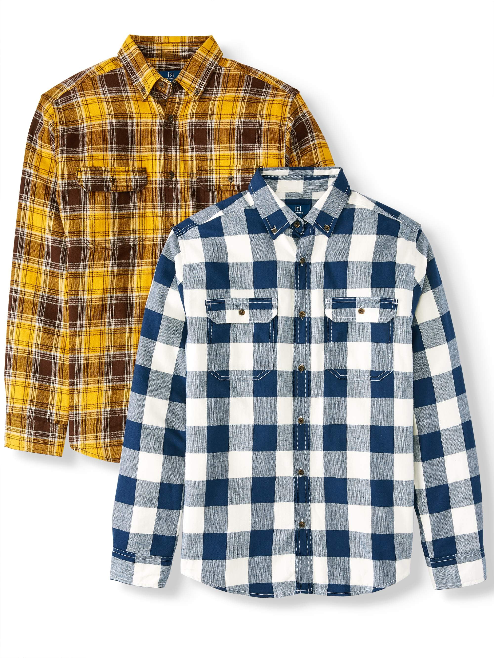 george flannel shirts walmart