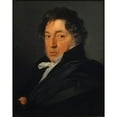 thumbnail image 2 of Antonio Mercar 20x24 Gold Ornate Framed and Double Matted Museum Art Print Titled - Portrait of the Painter Zacarias Gonzalez Velazquez (circa 1828), 2 of 4