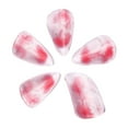 thumbnail image 1 of Yinanstore Pipa Nails Finger Protectors Comfortable Unique Artistic PC Pipa Finger Picks for String Instrument Playing for Professionals Red S, 1 of 8