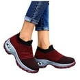 thumbnail image 5 of YLYL Women's Sock Sneakers Breathable Mesh Air Cushion Slip on Work Gym Nurse Walking Shoes, 5 of 9