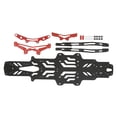 thumbnail image 1 of RC Chassis Frame, RC Drift Racing Chassis Easy Installation Hollow Design Carbon Fiber With Clear Spacers For Outdoor Black, 1 of 8