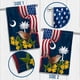 thumbnail image 2 of Banderas estatales de Carolina del Sur de doble cara, banderas estadounidenses de Carolina, bandera de jardín resistente, bandera decorativa para jardín, bandera decorativa para interiores y, 2 of 8