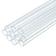 thumbnail image 1 of Uxcell Paquete de 10 Tubos Rígidos de Plástico Transparente 5.5mm ID x 7mm OD, Tubos Redondos de Policarbonato para Tubería de Agua de Acuario, 1 of 7