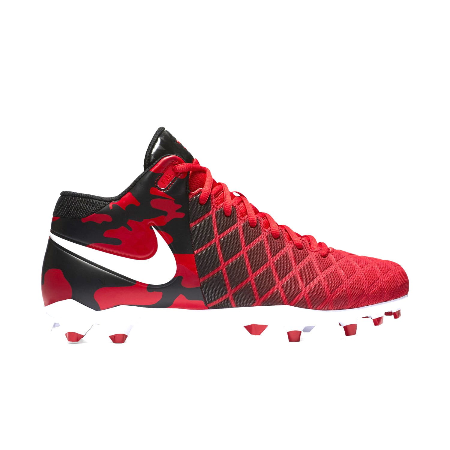 nike red football shoes