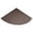 Brown, variant on AMARHH Triangle Linen Corner Mat, Kitchens Corner Mat Semi Circles Non Absorbent Floor Rug Washable Quarter Round, Doormat for Kitchen Sink Corner Bathroom Vanity