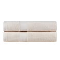 thumbnail image 6 of BNM Egyptian Cotton Solid Bath Towels, Set of 2, Ivory, 6 of 6
