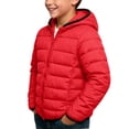 thumbnail image 4 of ATOGUTA Puffer Jacket Boys Warm Kids Zip up Long Sleeve Winter Quilted Jackets Coat Outerwear, 4 of 5