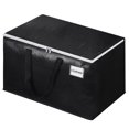 thumbnail image 1 of 2Uds. Almacenamiento 90L Bolsas Para Mudanzas Bolsas De Embalaje Para Ahorro De Espacio Suministros Para Mudanzas Negro, 1 of 3