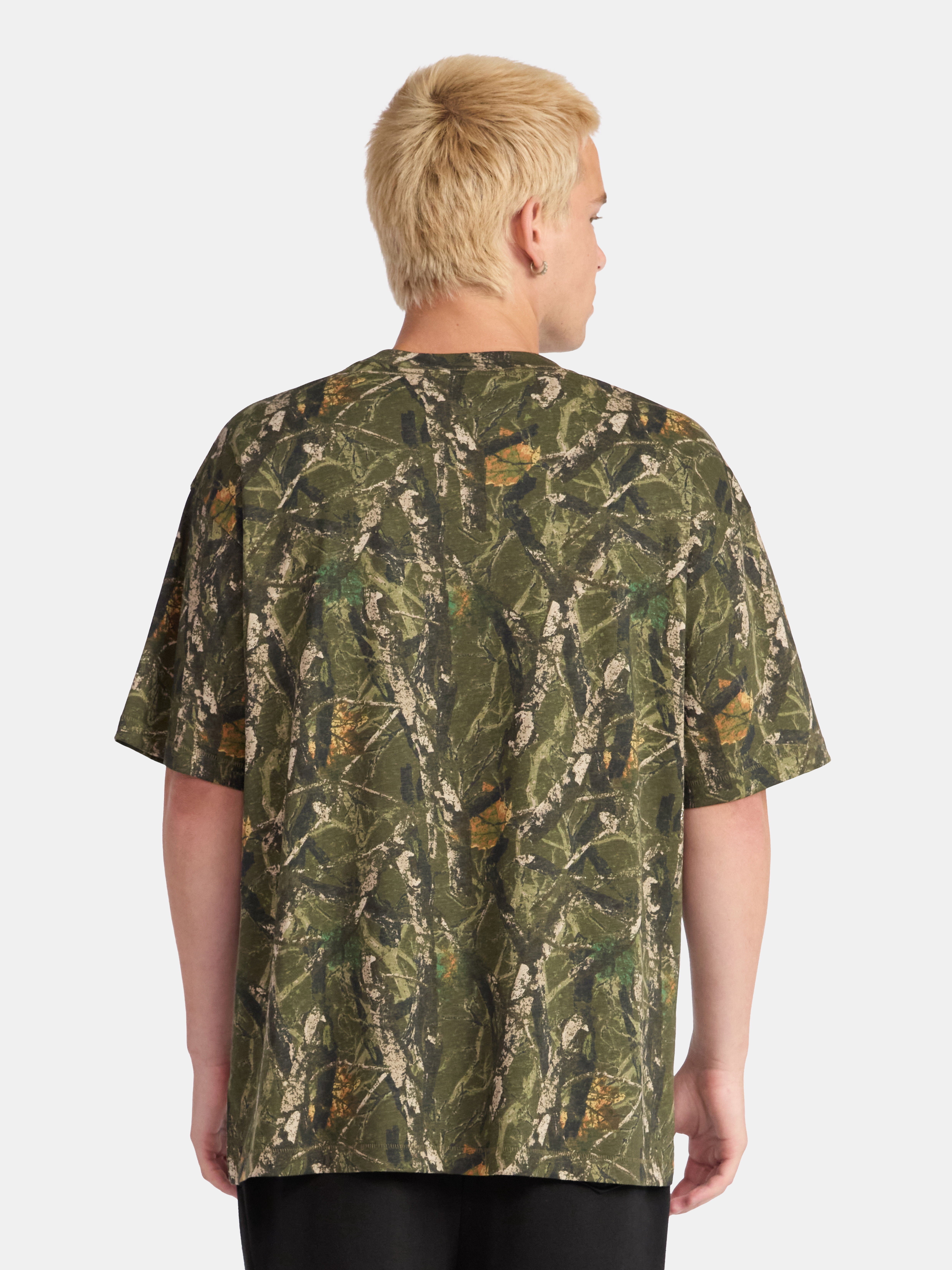 No Boundaries All Gender Cotton Oversize Tee with Short Sleeves, Men's and Big Men's
