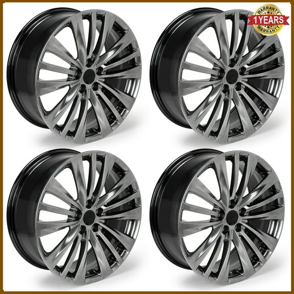 20" x 8" Replacement Wheel for Toyota Highlander 2020 2021 2022, 4 pcs