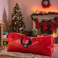 thumbnail image 5 of NUHOYA Christmas Tree Storage Bag-9ft Artificial Xmas Holiday Tree bag. Durable Waterproof Material, Zippered Bag, Carry Handles. Protects Against Dust, Insects and Moisture., 5 of 7