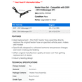 thumbnail image 2 of Heater Hose Set - Compatible with 2009 - 2014 Volkswagen GTI 2010 2011 2012 2013, 2 of 2