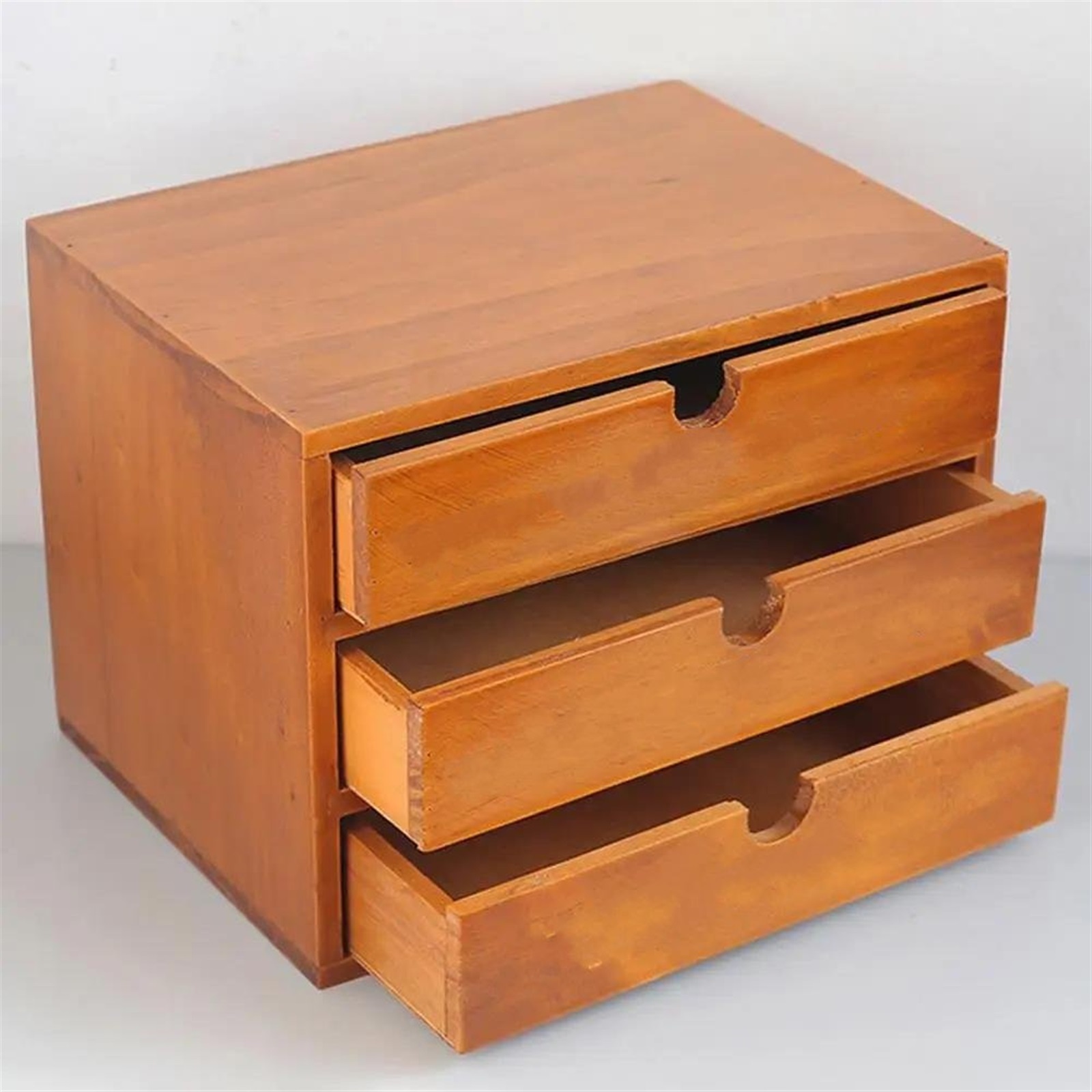 Vintage Wooden Box Storage Drawer Wooden Chest Of Drawers Jewelry Box Cosmetics Organizer Home Decoration Desktop Storage Box