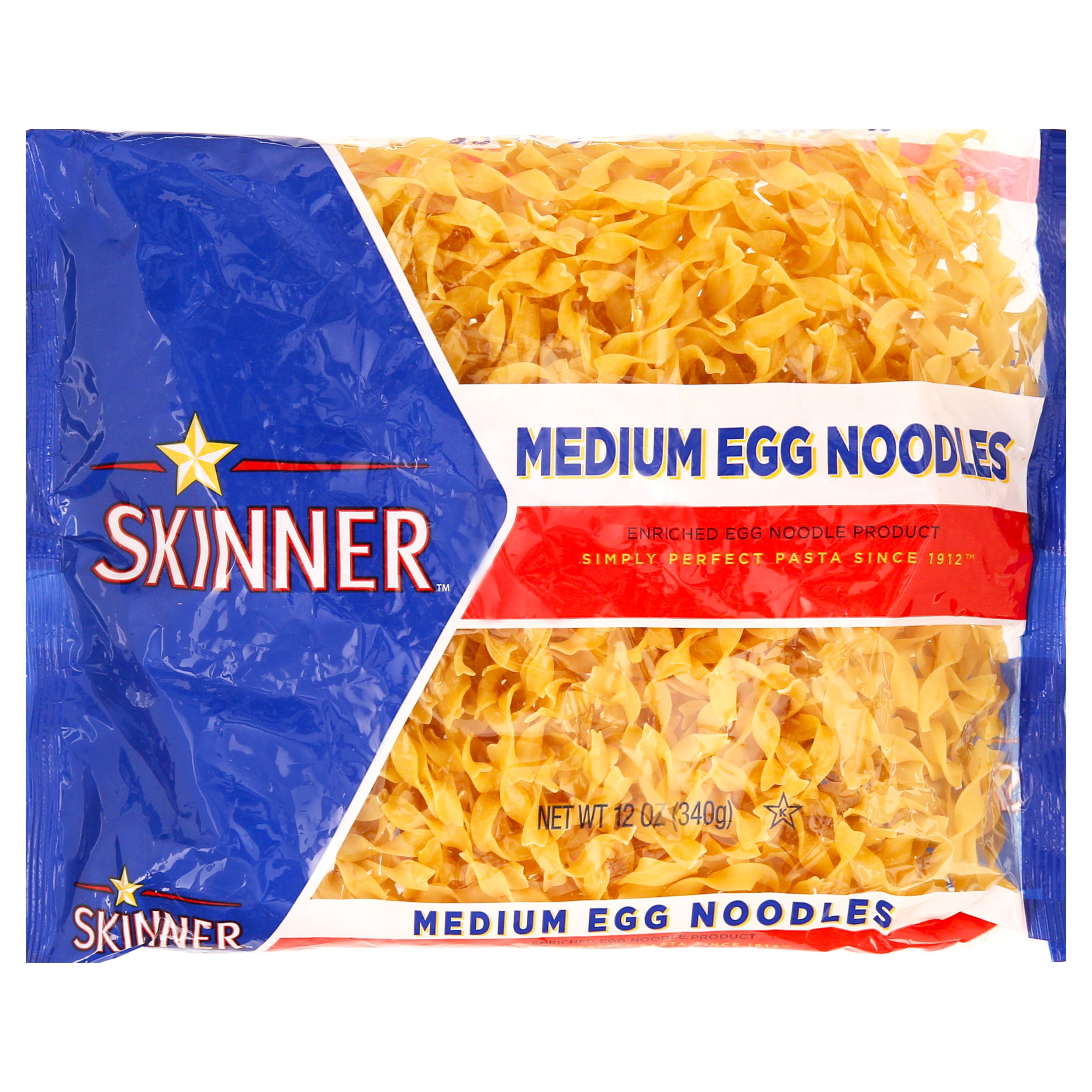 (3 pack) Skinner Medium Fluffy Egg Noodles Pasta, 12 Oz