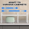 thumbnail image 2 of FT Hita Expandable Cabinet Shelf,Under Sink Storage Space Stackable Heavy Duty Metal for Kitchen Bathroom Office Countertop Shelves, 2 of 5