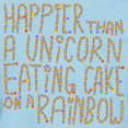 thumbnail image 3 of CafePress - Happier Than A Unicorn... Women's Light T Shirt - Women's Classic T-Shirt, 3 of 4