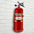 Big Extinguisher Hanger Fire Extinguisher Portable Wrought Iron Red 27
