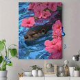 thumbnail image 4 of Qisvanset Simple Orchid Plant Canvas Print 12x16 Inch Bedroom Decor, 4 of 8
