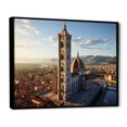 thumbnail image 2 of Designart "Maria Del Italy Santa wall art" Italy Floater Framed Canvas Print, 2 of 7