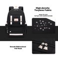 thumbnail image 6 of 17" Travel Backpack Carry On Laptop Backpack Overnight Bag Weekender Bag Casual Daypack for Women Men College - Black, 6 of 6
