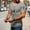 F-548Grey, variant on ZHOGXU Men T Shirts Short Sleeve V Neck Solid Color Zipper Pocket Comfortable Breathable Summer Top For Casual Daily Wear,Army Green,L