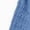 Blue, variant on Womens Denim Dress Casual V Neck 3/4 Length Puff Sleeve Back Tie A Line Summer Dresses