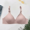 thumbnail image 2 of ManxiVoo Non Underwire Support Bra 3 Piece Set Plus Size Minimizer Anti Sag Comfort Fit for Daily Use XL Size Light Blue, 2 of 6
