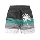 thumbnail image 3 of MKLEKYY Pantalones Cortos De Mezclilla Para Mujer | Pantalones Cortos Casuales Con Cordón Estampado Para Mujer | Pantalones Cortos De Verano De Corte Relajado, 3 of 3