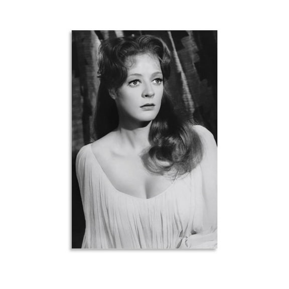 Maggie Smith Actress Poster Art Poster Canvas Painting Decor Wall Print Photo Gifts Home Modern Decorative Posters 12x18inch(30x45cm)