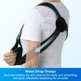 thumbnail image 3 of Inmovilizador de hombro Arm Sling Velpeau VP0306, color azul, talla XL, 3 of 8
