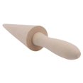 thumbnail image 1 of Wood Cone Roller Pastry Ice Cream Cone Mold Baking Tools For Home Dessert Shop, 1 of 4