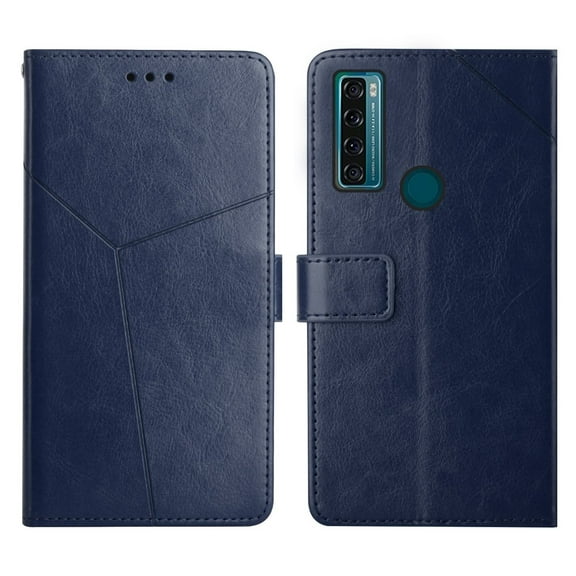 For TCL 20 SE Y Stitching Horizontal Flip Leather Phone Case