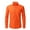 Orange, variant on Men's Solid Color Long Sleeve Casual Business Shirt Jacket Stylish Comfortable Wear Slim Fit Formal Top Men's Lightweight Crewneck Tee Tops