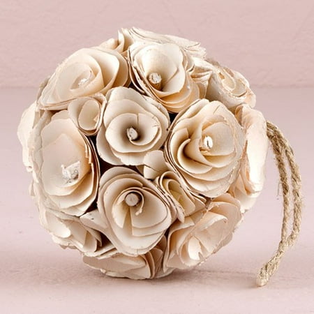 Medium Grass Ball - Medium Floral Pomander Ball in Grass Green