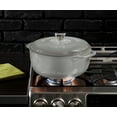 thumbnail image 7 of Lodge Cast Iron 6 Quart Enameled Cast Iron Dutch Oven, Lagoon Green, 7 of 7