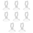 thumbnail image 1 of 8pcs Plastic Clamp Suction Cup Open Transparent Fixing Suction Cup for Aquarium Fish Tank, 1 of 5